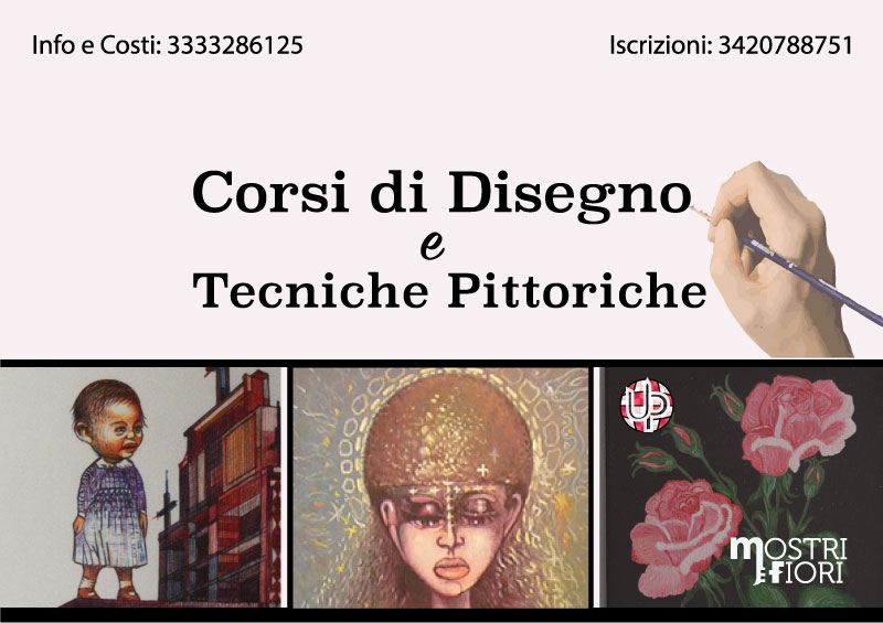 Volantino Corso di Disegno e Tecniche Pittoriche